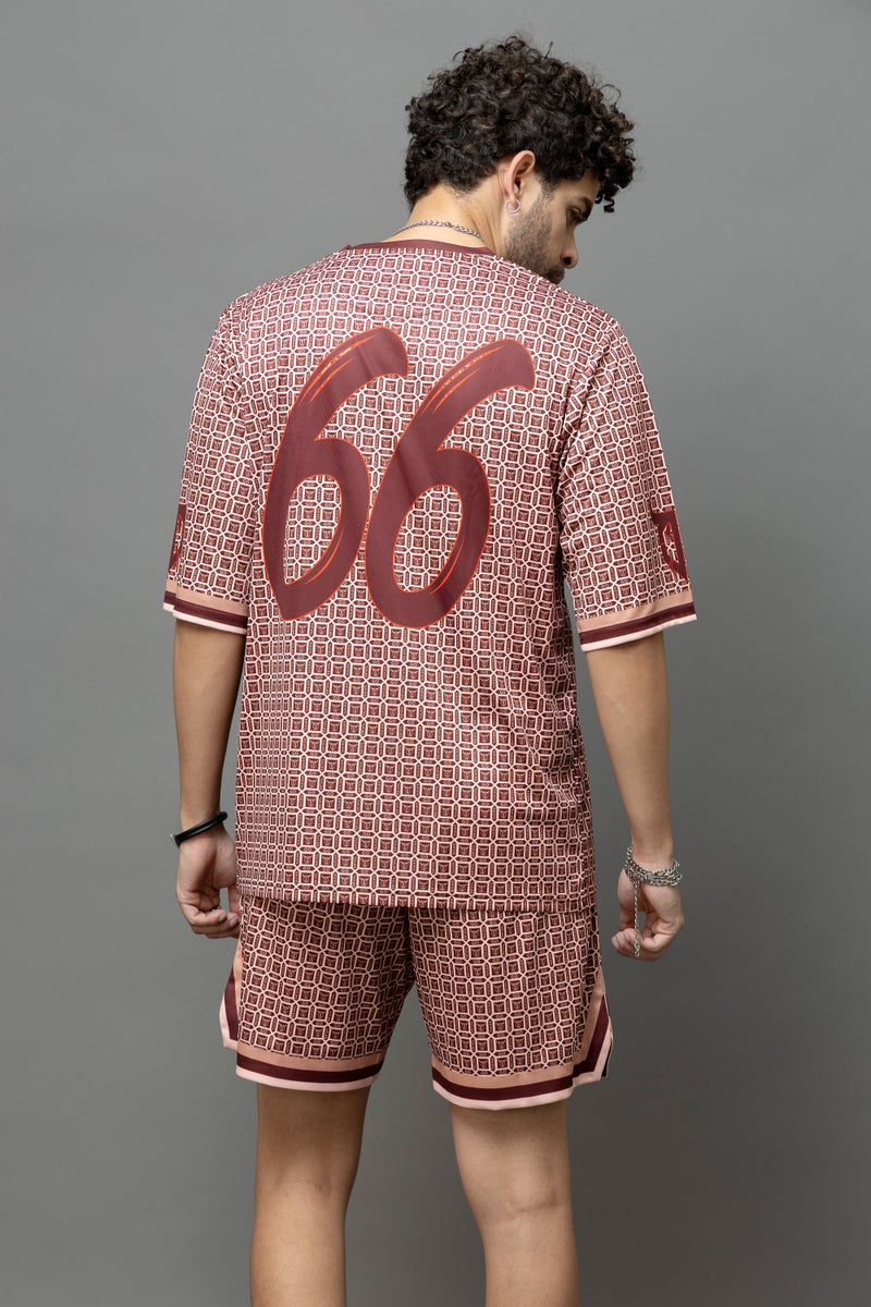 Go Devil 66 Printed Graphic Co-Ord Set For Men - Image 2